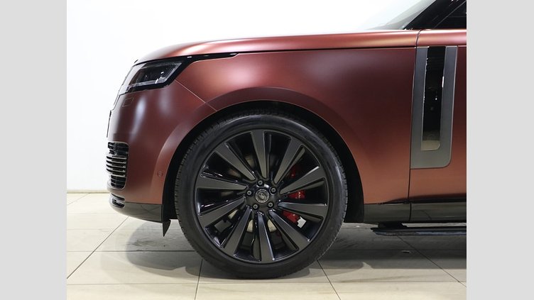 2023 認定中古車 Land Rover Range Rover サンライズカッパー（サテンフィニッシュ） P530 AWD（AT） ロングホイールベース SV