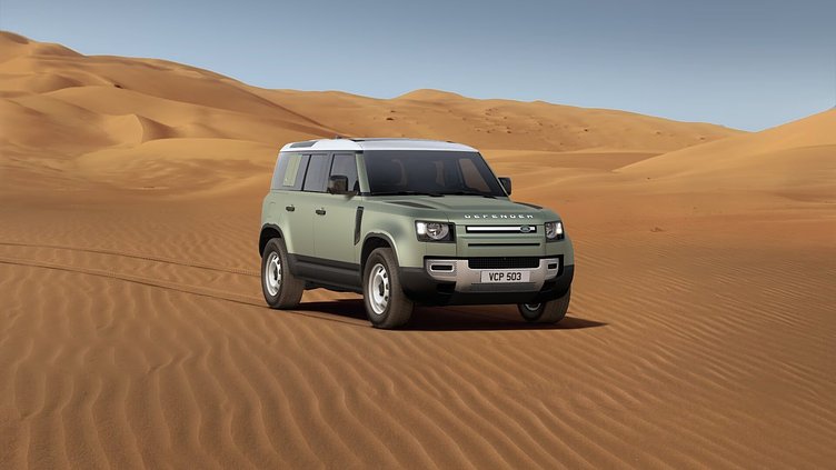 2023 Approved Land Rover Defender 110 Pangea Green P300 AWD AUTOMATIC standard
