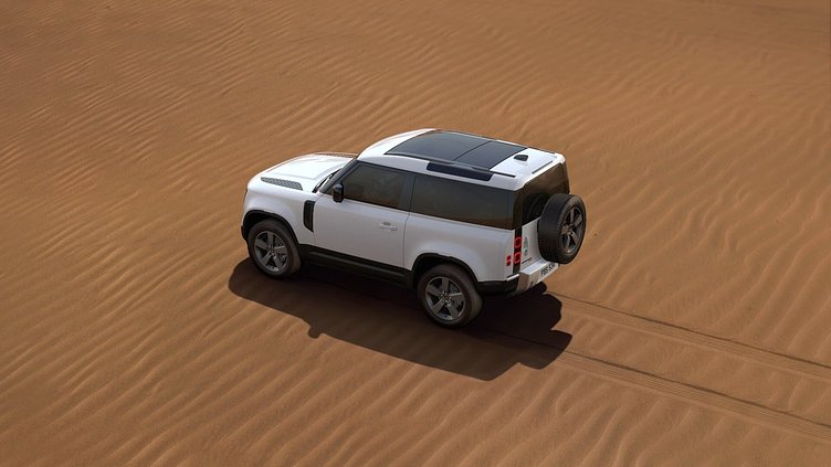 2021 Approved Land Rover Defender 90 Fuji White D300 AWD AUTOMATIC SE