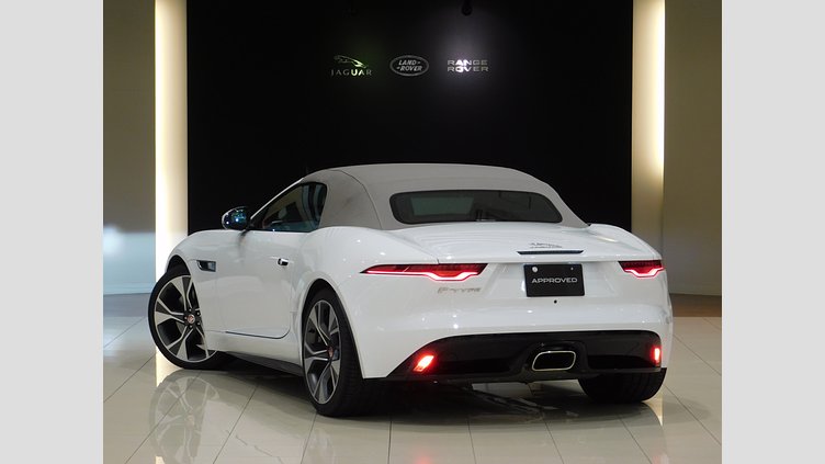 2023 認定中古車 Jaguar F-Type フジホワイト P300 オートマチック 後輪駆動 F-TYPEコンバーチブル R-DYNAMIC