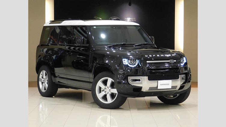 2023 認定中古車 Land Rover Defender 110 サントリーニブラック P300 AWD（AT） SE