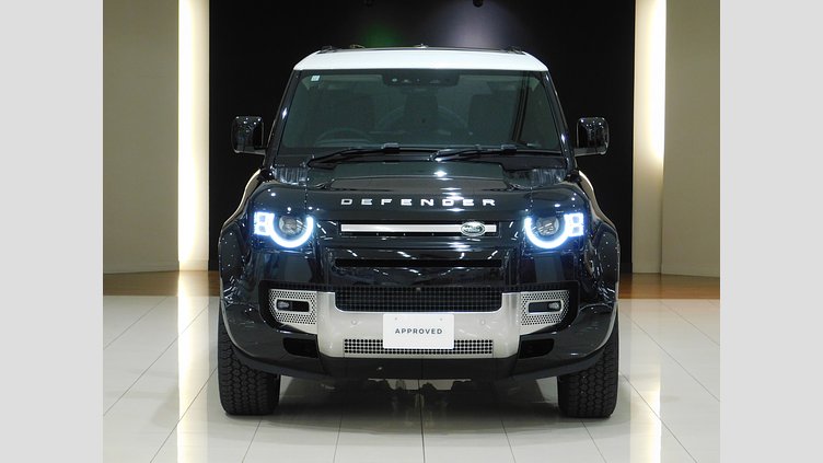 2023 認定中古車 Land Rover Defender 110 サントリーニブラック P300 AWD（AT） SE