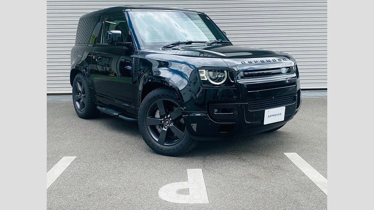 2024 認定中古車 Land Rover Defender 90 サントリーニブラック D300 AWD（AT） X-DYNAMIC SE