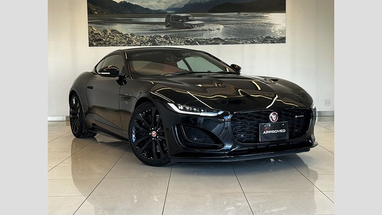 2022 認定中古車 Jaguar F-Type サントリーニブラック P450 オートマチック 全輪駆動 F-TYPEクーペ R-DYNAMIC BLACK