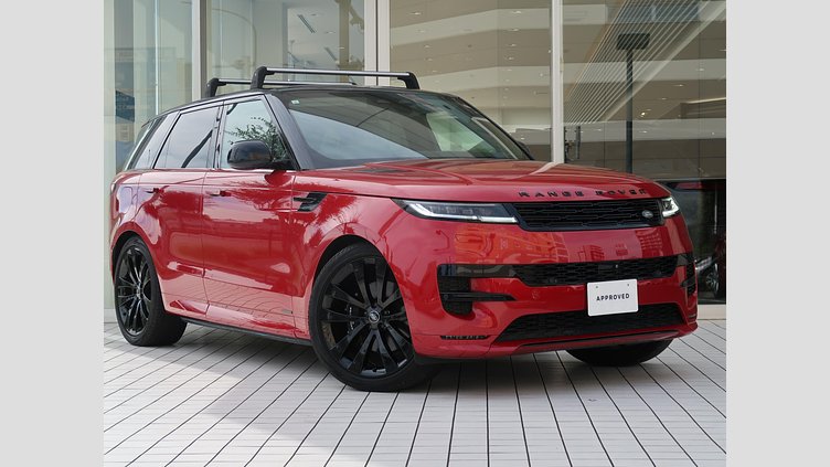 2023 認定中古車 Land Rover Range Rover Sport フィレンツェレッド 3.0リッター6気筒300PSターボチャージドディーゼルMHEV（オートマチック） AUTOBIOGRAPHY