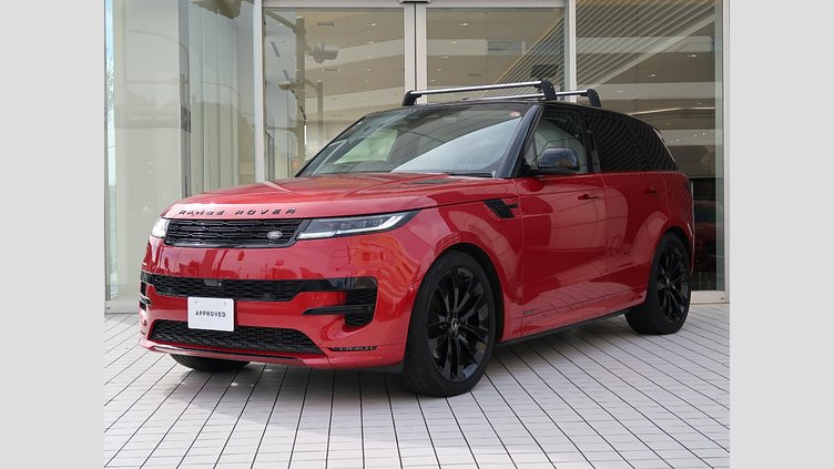 2023 認定中古車 Land Rover Range Rover Sport フィレンツェレッド 3.0リッター6気筒300PSターボチャージドディーゼルMHEV（オートマチック） AUTOBIOGRAPHY