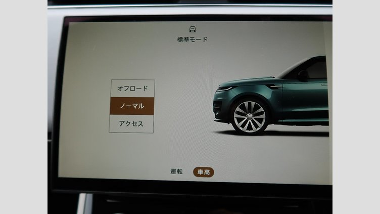 2023 認定中古車 Land Rover Range Rover Sport フィレンツェレッド 3.0リッター6気筒300PSターボチャージドディーゼルMHEV（オートマチック） AUTOBIOGRAPHY