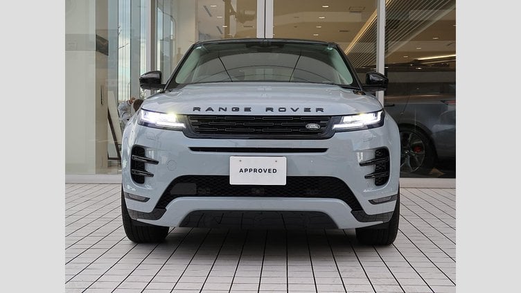 2024 認定中古車 Land Rover Range Rover Evoque アロイオスグレイ D200マイルドハイブリッド（ディーゼル） スタンダードホイールベース DYNAMIC SE