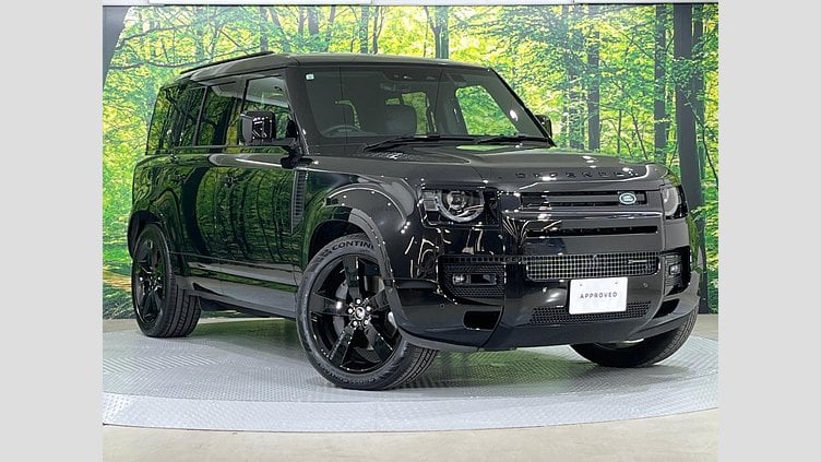 2023 認定中古車 Land Rover Defender 110 サントリーニブラック D300 AWD（AT） X-DYNAMIC HSE