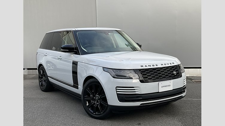 2021 認定中古車 Land Rover Range Rover ユーロンホワイト 3.0リッターV6 258PS ディーゼル スタンダードホイールベース VOGUE