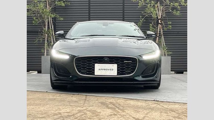 2024 認定中古車 Jaguar F-Type ブリティッシュレーシンググリーン P300 オートマチック 後輪駆動 F-TYPEクーペ R-DYNAMIC