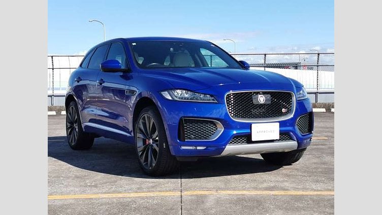 2024 認定中古車 Jaguar F-Pace Caesium Blue 3ℓスーパーチャージャー ファースト エディション 