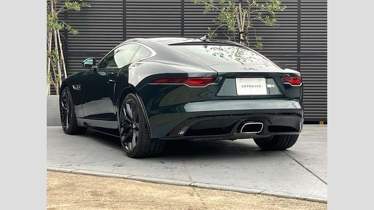 2024 認定中古車 Jaguar F-Type ブリティッシュレーシンググリーン P300 オートマチック 後輪駆動 F-TYPEクーペ R-DYNAMIC