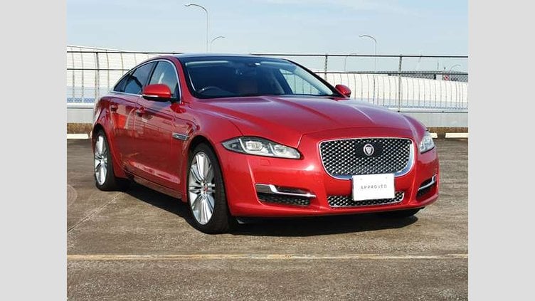 2018 認定中古車 Jaguar XJ Firenze Red 3ℓスーパーチャージャー プレミアムラグジュアリー