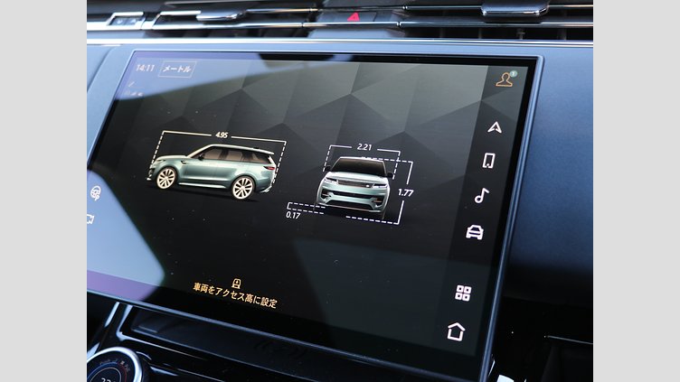 2023 認定中古車 Land Rover Range Rover Sport ヴァレジネブルー 3.0リッター6気筒300PSターボチャージドディーゼルMHEV（オートマチック） AUTOBIOGRAPHY