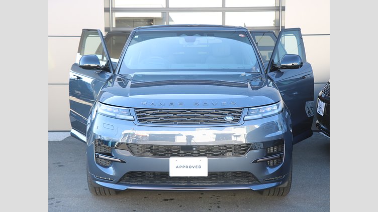 2023 認定中古車 Land Rover Range Rover Sport ヴァレジネブルー 3.0リッター6気筒300PSターボチャージドディーゼルMHEV（オートマチック） AUTOBIOGRAPHY