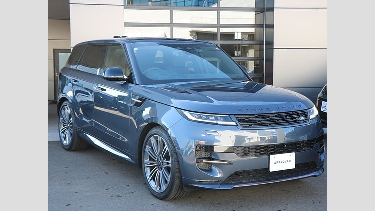 2023 認定中古車 Land Rover Range Rover Sport ヴァレジネブルー 3.0リッター6気筒300PSターボチャージドディーゼルMHEV（オートマチック） AUTOBIOGRAPHY