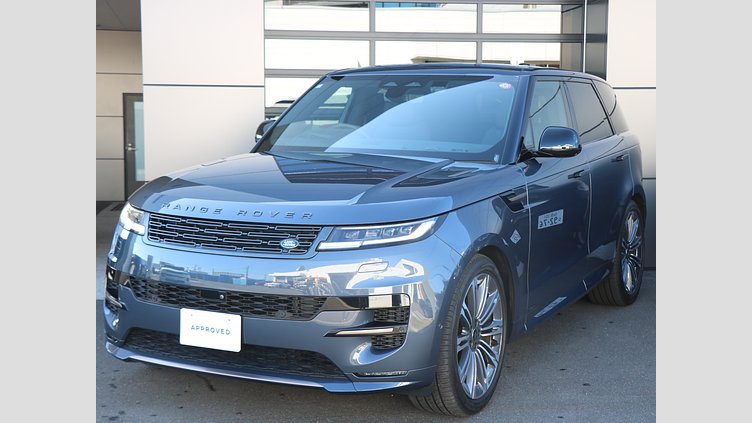 2023 認定中古車 Land Rover Range Rover Sport ヴァレジネブルー 3.0リッター6気筒300PSターボチャージドディーゼルMHEV（オートマチック） AUTOBIOGRAPHY