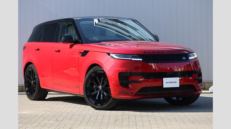 2023 認定中古車 Land Rover Range Rover Sport フィレンツェレッド 3.0リッター6気筒300PSターボチャージドディーゼルMHEV（オートマチック） AUTOBIOGRAPHY