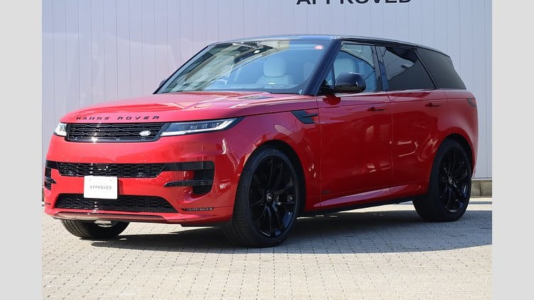 2023 認定中古車 Land Rover Range Rover Sport フィレンツェレッド 3.0リッター6気筒300PSターボチャージドディーゼルMHEV（オートマチック） AUTOBIOGRAPHY