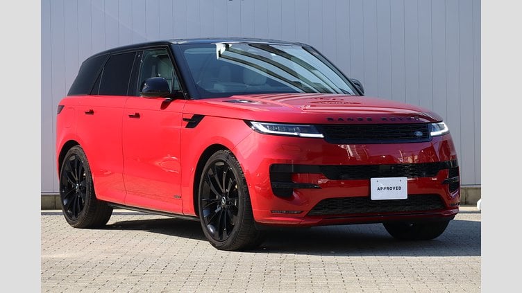 2023 認定中古車 Land Rover Range Rover Sport フィレンツェレッド 3.0リッター6気筒300PSターボチャージドディーゼルMHEV（オートマチック） AUTOBIOGRAPHY