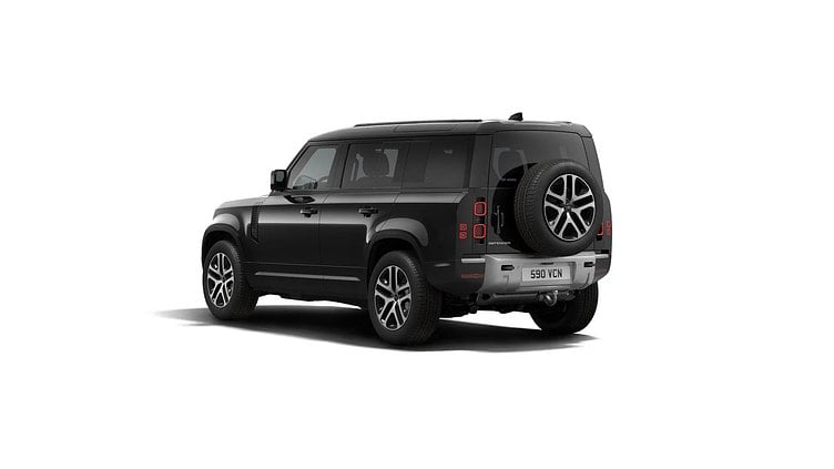 2025 Nýr bíll Land Rover Defender 110 Santorini Black Petrol Plug-in Electric Hybrid S