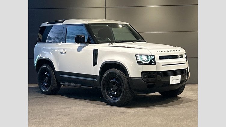 2023 認定中古車 Land Rover Defender 90 Fuji White 2.0 litre i4P Petrol ベースグレード 