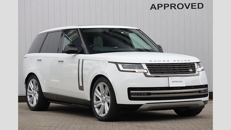 2023 認定中古車 Land Rover Range Rover フジホワイト D300 AWD MHEV（AT） スタンダードホイールベース HSE