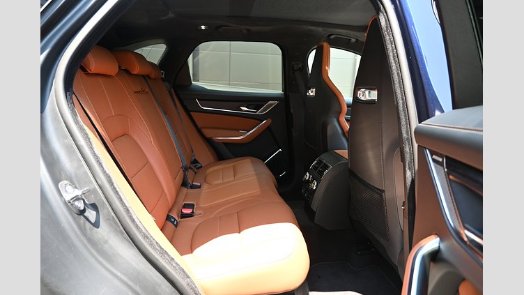 2024 認定中古車 Jaguar F-Pace Portofino Blue 2.0L I4 Pet Mid DOHC AJ200 R-DYNMIC HSE P250
