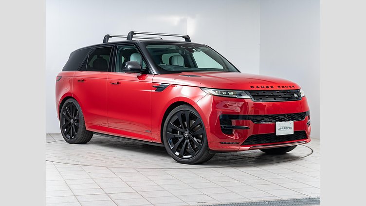 2023 認定中古車 Land Rover Range Rover Sport フィレンツェレッド 3.0リッター6気筒300PSターボチャージドディーゼルMHEV（オートマチック） AUTOBIOGRAPHY