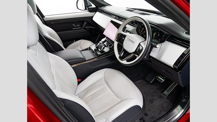 2023 認定中古車 Land Rover Range Rover Sport フィレンツェレッド 3.0リッター6気筒300PSターボチャージドディーゼルMHEV（オートマチック） AUTOBIOGRAPHY