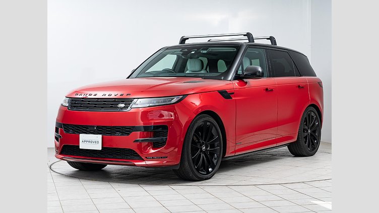 2023 認定中古車 Land Rover Range Rover Sport フィレンツェレッド 3.0リッター6気筒300PSターボチャージドディーゼルMHEV（オートマチック） AUTOBIOGRAPHY