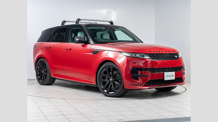 2023 認定中古車 Land Rover Range Rover Sport フィレンツェレッド 3.0リッター6気筒300PSターボチャージドディーゼルMHEV（オートマチック） AUTOBIOGRAPHY