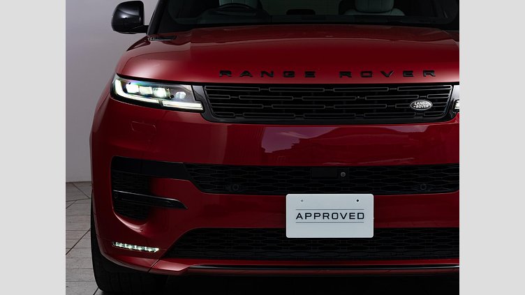 2023 認定中古車 Land Rover Range Rover Sport フィレンツェレッド 3.0リッター6気筒300PSターボチャージドディーゼルMHEV（オートマチック） AUTOBIOGRAPHY
