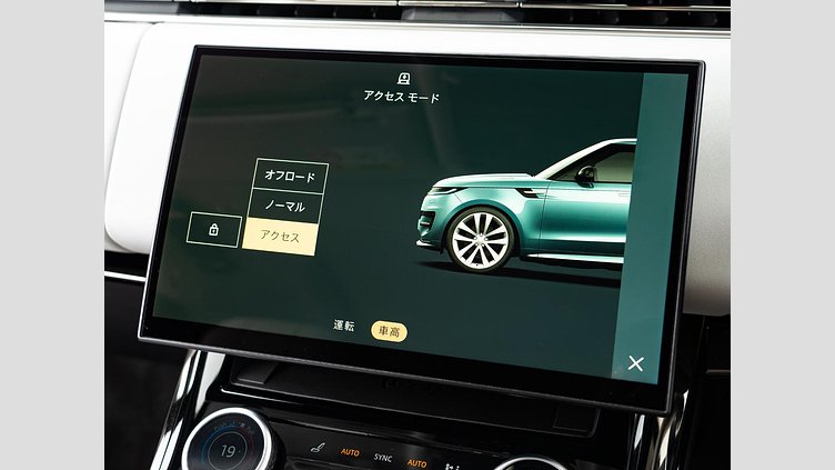 2023 認定中古車 Land Rover Range Rover Sport フィレンツェレッド 3.0リッター6気筒300PSターボチャージドディーゼルMHEV（オートマチック） AUTOBIOGRAPHY