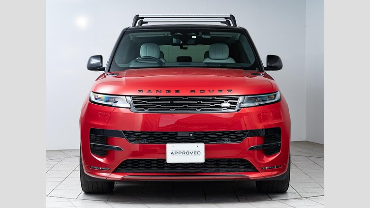 2023 認定中古車 Land Rover Range Rover Sport フィレンツェレッド 3.0リッター6気筒300PSターボチャージドディーゼルMHEV（オートマチック） AUTOBIOGRAPHY