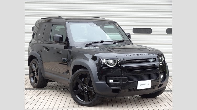 2022 認定中古車 Land Rover Defender 90 Santorini Black 2.0 litre i4P Petrol HSE