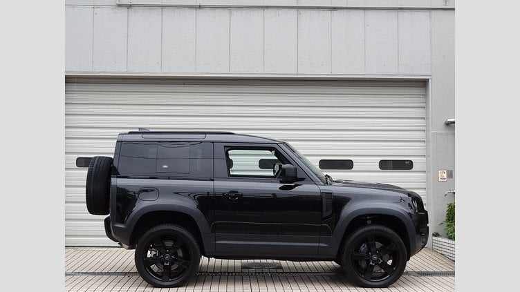 2022 認定中古車 Land Rover Defender 90 Santorini Black 2.0 litre i4P Petrol HSE