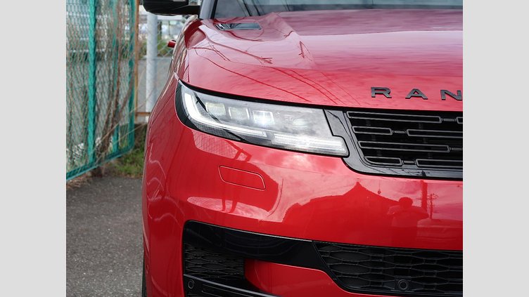 2023 認定中古車 Land Rover Range Rover Sport フィレンツェレッド 3.0リッター6気筒300PSターボチャージドディーゼルMHEV（オートマチック） AUTOBIOGRAPHY