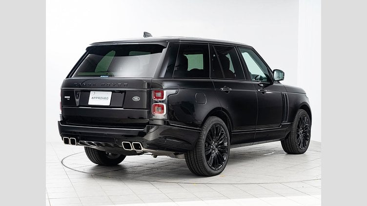 2022 認定中古車 Land Rover Range Rover サントリーニブラック 5.0リッターV8スーパーチャージド 525PS ガソリン スタンダードホイールベース AUTOBIOGRAPHY
