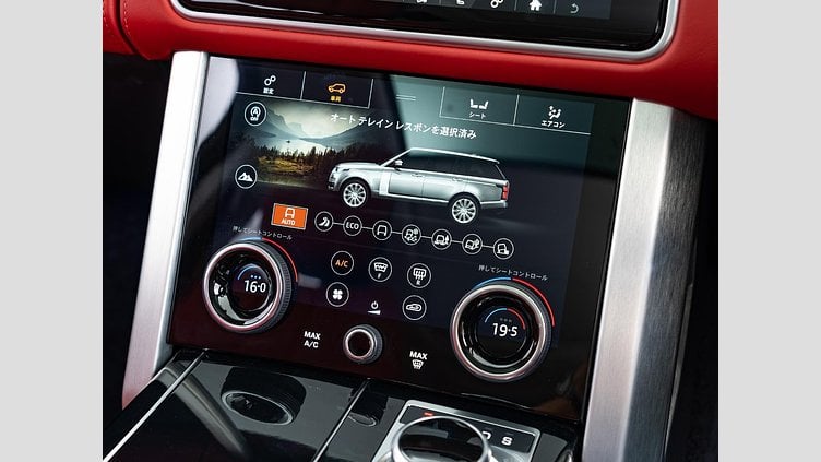 2022 認定中古車 Land Rover Range Rover サントリーニブラック 5.0リッターV8スーパーチャージド 525PS ガソリン スタンダードホイールベース AUTOBIOGRAPHY