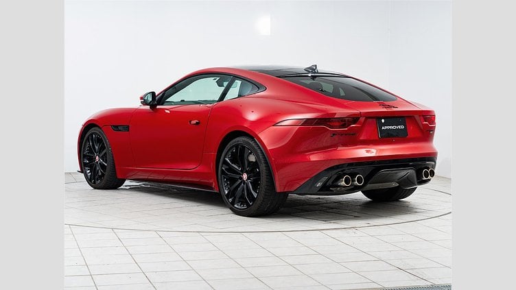 2023 認定中古車 Jaguar F-Type フィレンツェレッド P450 オートマチック 全輪駆動 F-TYPEクーペ R-DYNAMIC BLACK