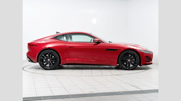 2023 認定中古車 Jaguar F-Type フィレンツェレッド P450 オートマチック 全輪駆動 F-TYPEクーペ R-DYNAMIC BLACK