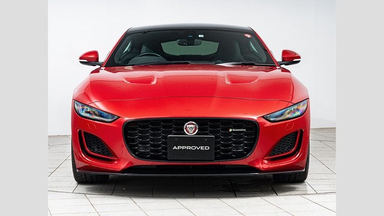 2023 認定中古車 Jaguar F-Type フィレンツェレッド P450 オートマチック 全輪駆動 F-TYPEクーペ R-DYNAMIC BLACK