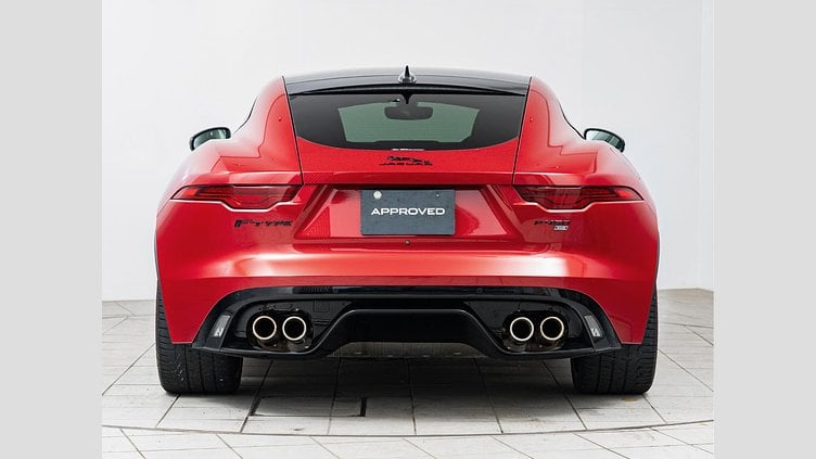 2023 認定中古車 Jaguar F-Type フィレンツェレッド P450 オートマチック 全輪駆動 F-TYPEクーペ R-DYNAMIC BLACK