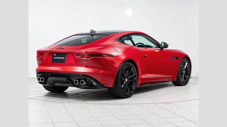 2023 認定中古車 Jaguar F-Type フィレンツェレッド P450 オートマチック 全輪駆動 F-TYPEクーペ R-DYNAMIC BLACK