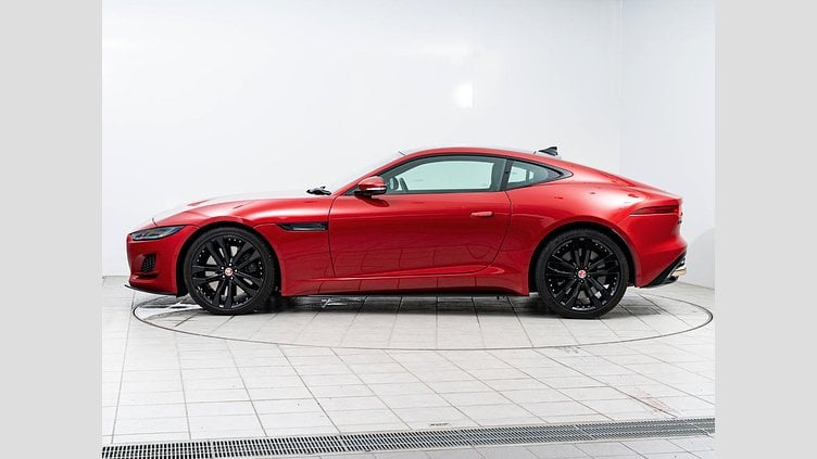 2023 認定中古車 Jaguar F-Type フィレンツェレッド P450 オートマチック 全輪駆動 F-TYPEクーペ R-DYNAMIC BLACK