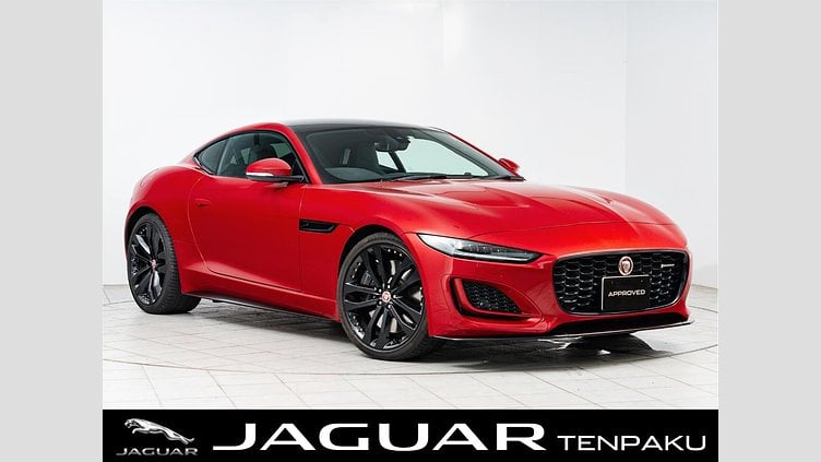 2023 認定中古車 Jaguar F-Type フィレンツェレッド P450 オートマチック 全輪駆動 F-TYPEクーペ R-DYNAMIC BLACK