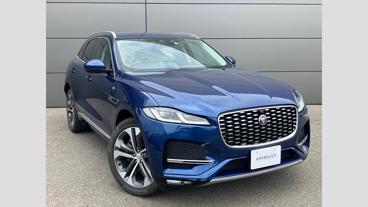 2023 認定中古車 Jaguar F-Pace ブルーファイアブルー P250 AWD（オートマチック） S