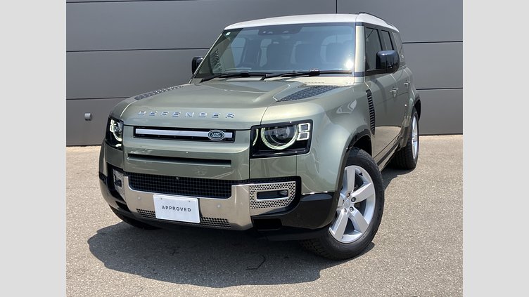 2023 認定中古車 Land Rover Defender 110 パンゲアグリーン P300 AWD（AT） SE